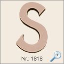 Gebrüder Schneider Metall- und Kunstgießerei, Bronzeschriften, Bronzebuchstaben, Bronzebuchstaben kaufen - Schrift Nr.: 1818