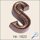 Gebrüder Schneider Metall- und Kunstgießerei, Bronzeschriften, Bronzebuchstaben, Bronzebuchstaben kaufen - Schrift Nr.: 1823
